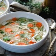 old fashioned chicken soup