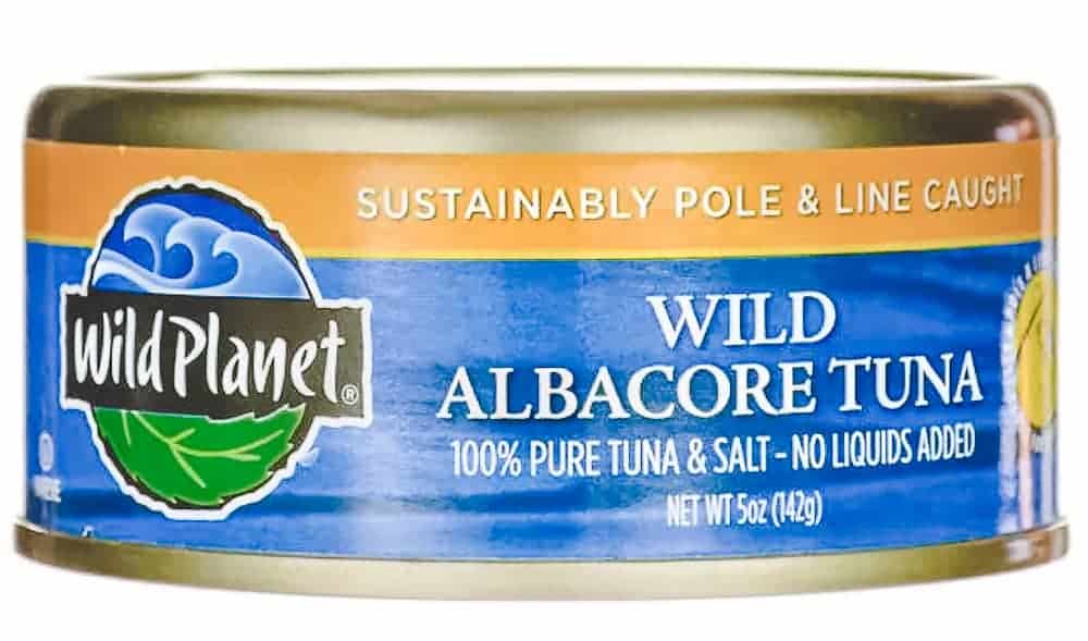 Wild Planet Tuna in a can.