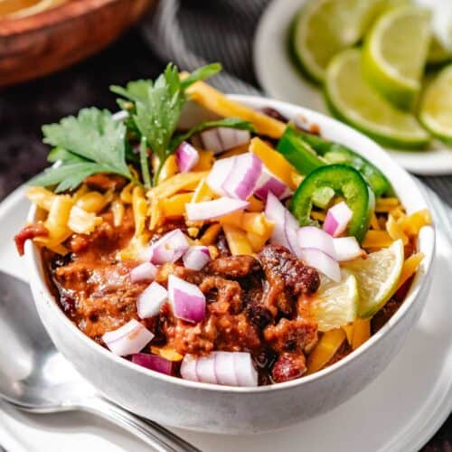 Easy Instant Pot Beef and Bean Chili Recipe — Ready in 1 hour