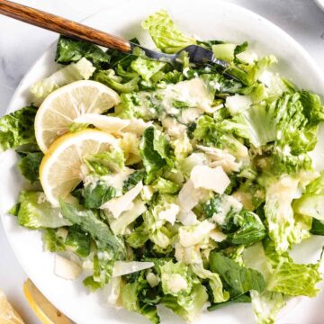 Caesar salad without croutons