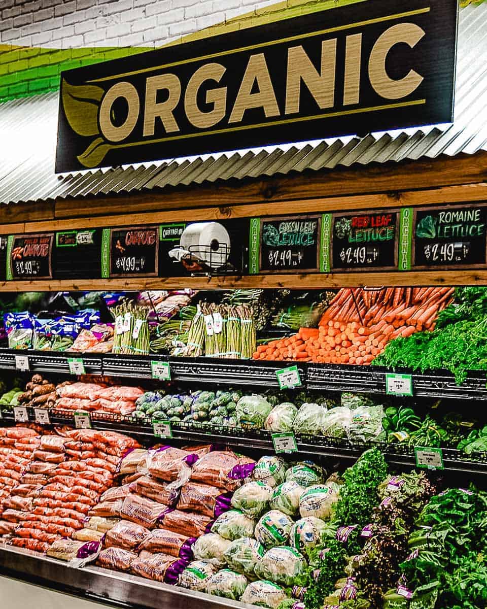 fresh produce at sprouts farmers market