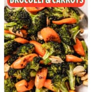 how to roast broccoli and carrots in the oven