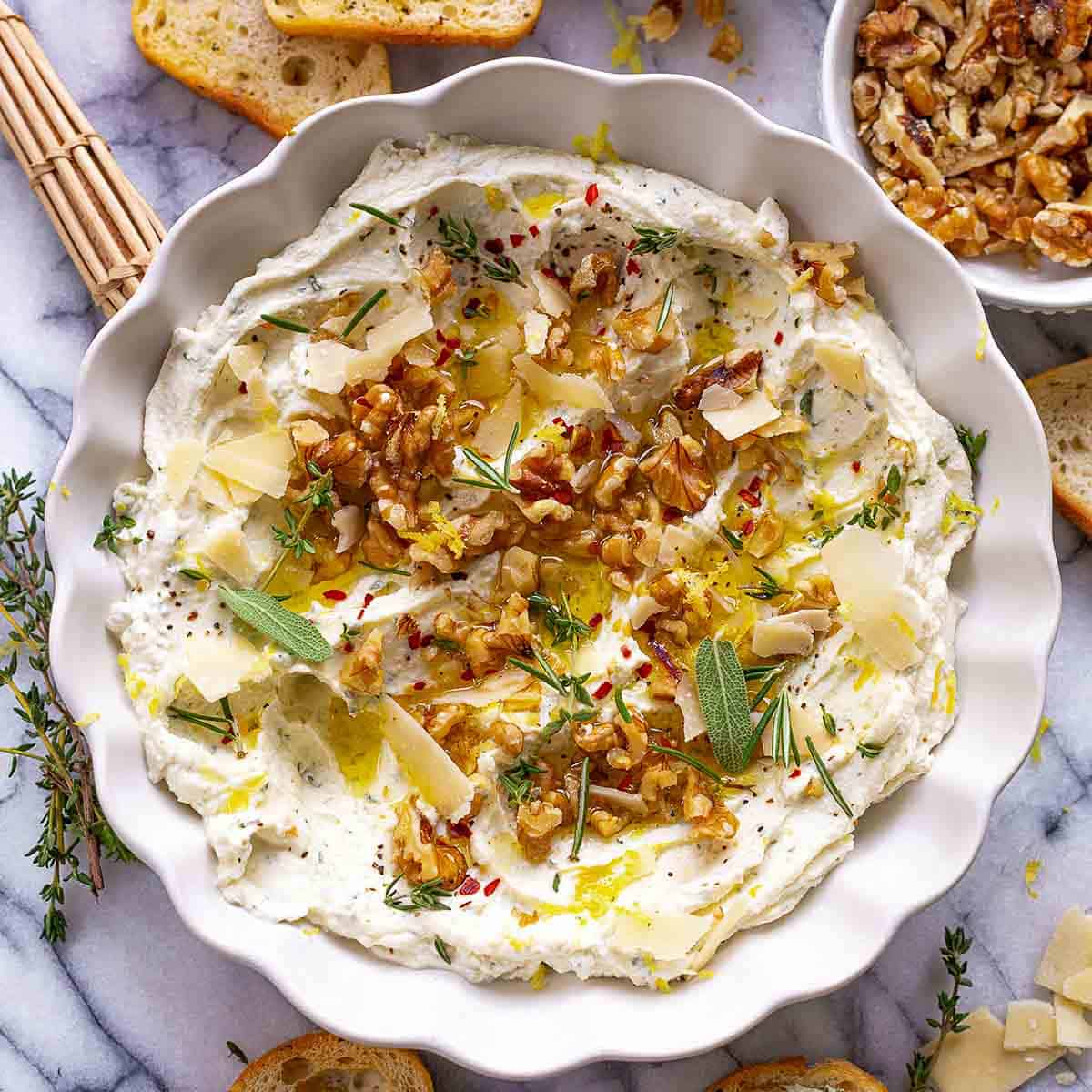 garlic herb 5 minutes appetizer