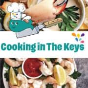 about cooking in the keys pin image.