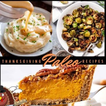 Paleo Thanksgiving dishes.