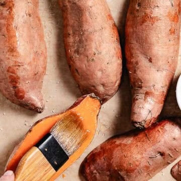 roasted sweet potatoes