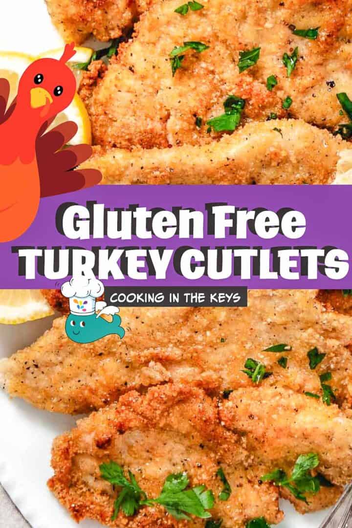 crispy gluten free turkey cutlets
