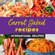 Carrot salad recipes from around the world.