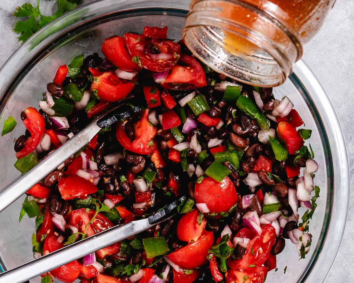 Mexican Black Bean Salad (without corn)
