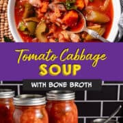 tomato cabbage soup PIN