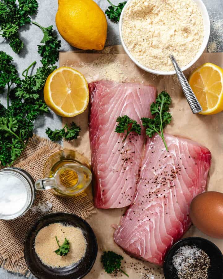 Pan Fried Mahi Mahi Recipe with Pink Dipping Sauce