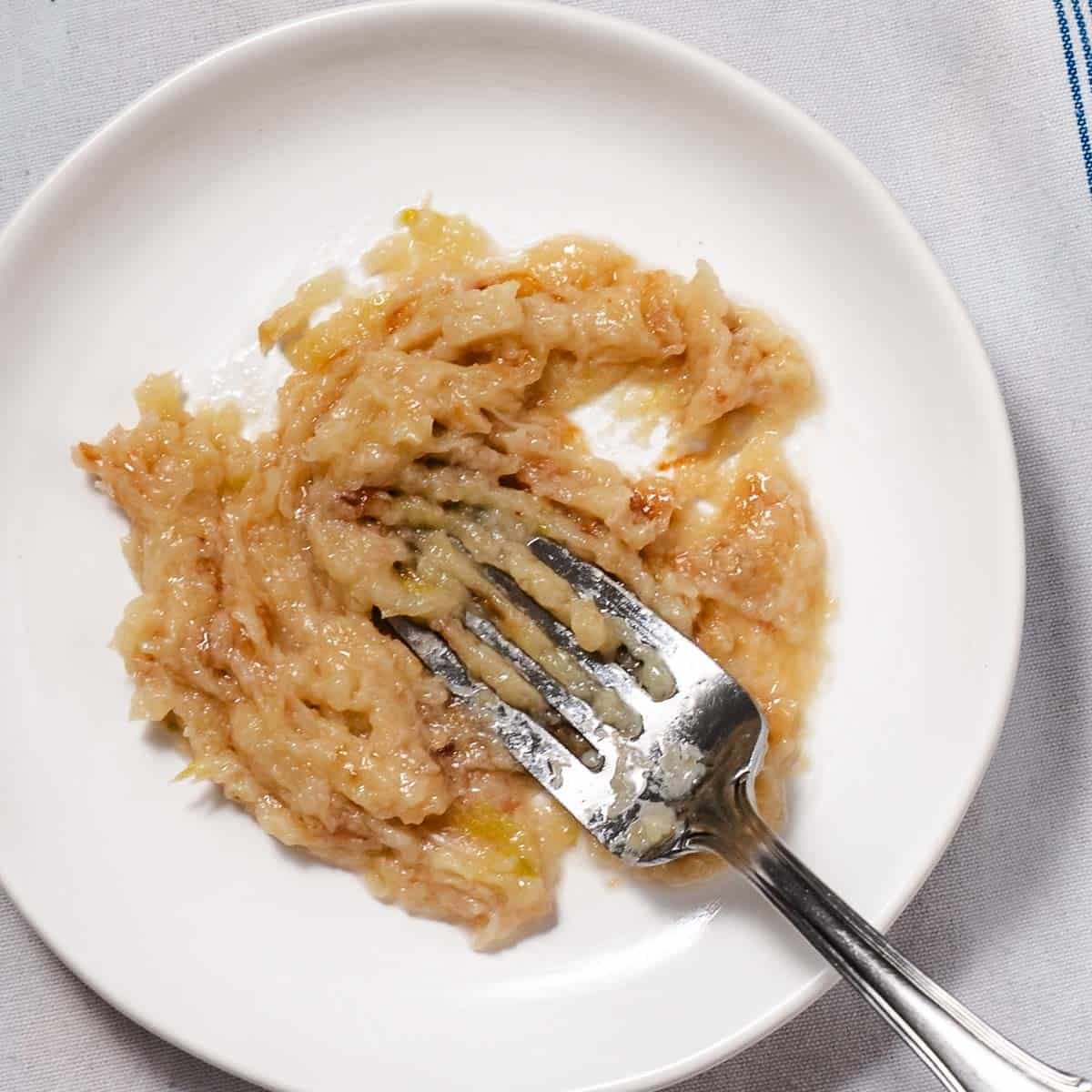 mashed roasted garlic
