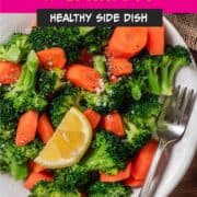 Steamed veggies in a bowl.
