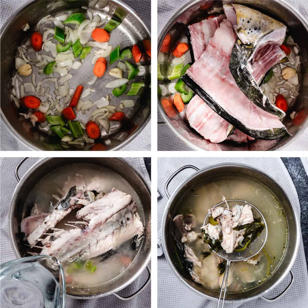how to make fish stock step by step instructions