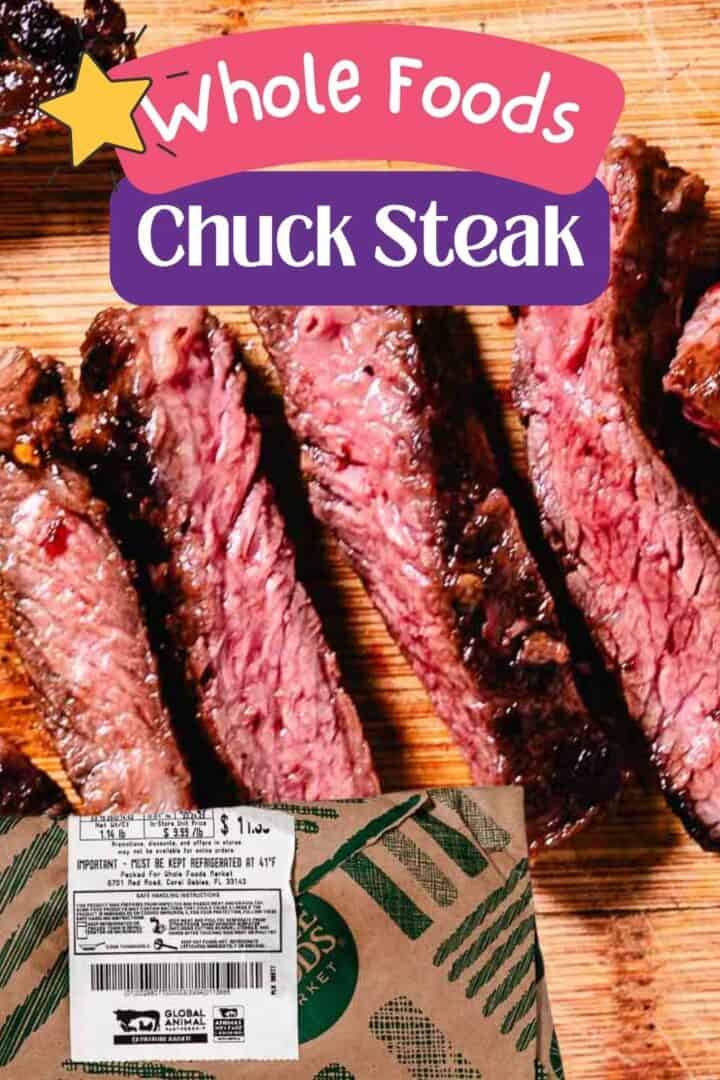 sliced marinated chuck steak