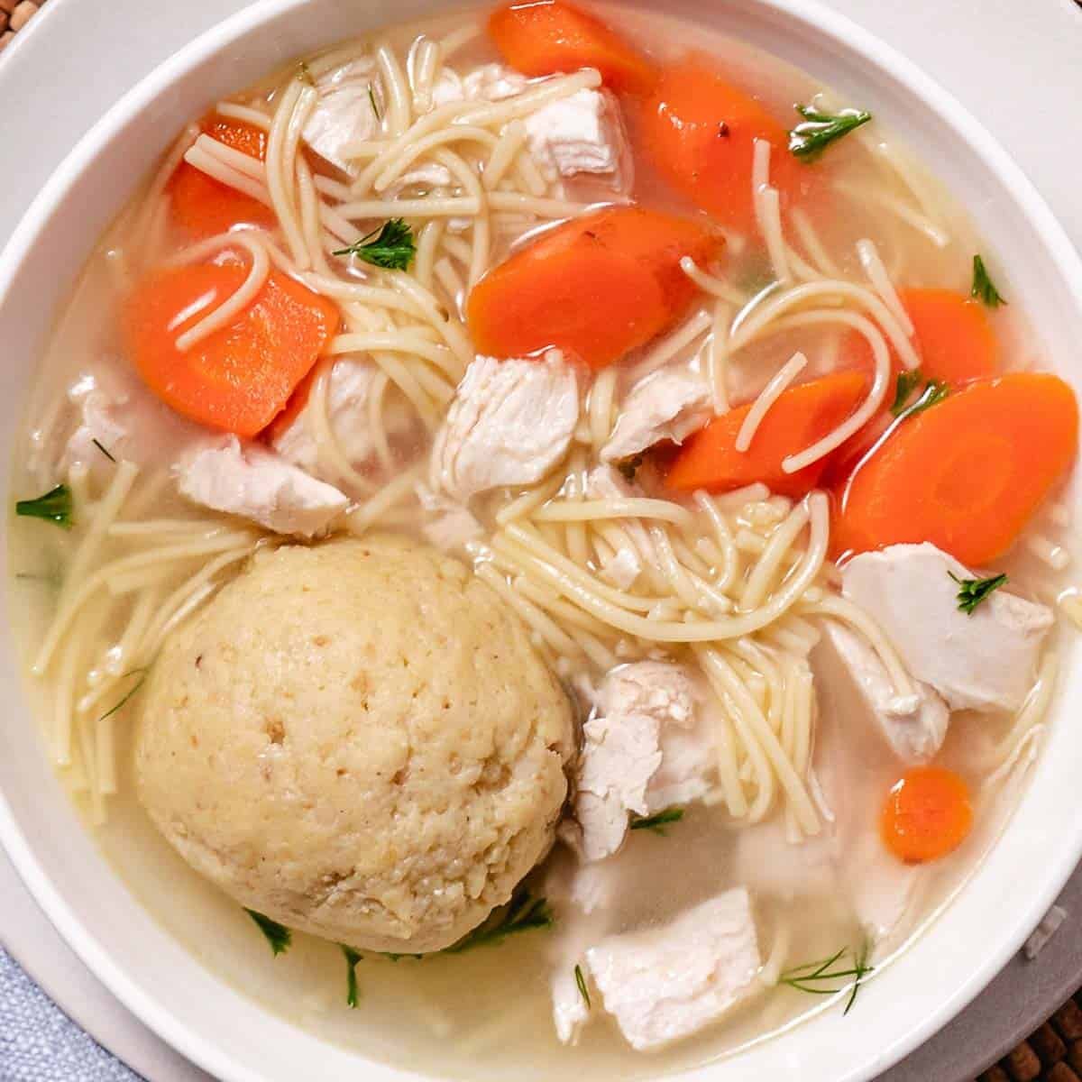 NYC chicken soup from a deli