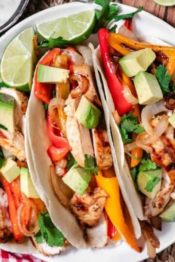 chicken tortilla wraps
