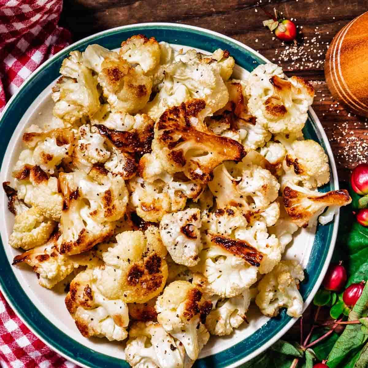 roasted cauliflower for thanksgiving