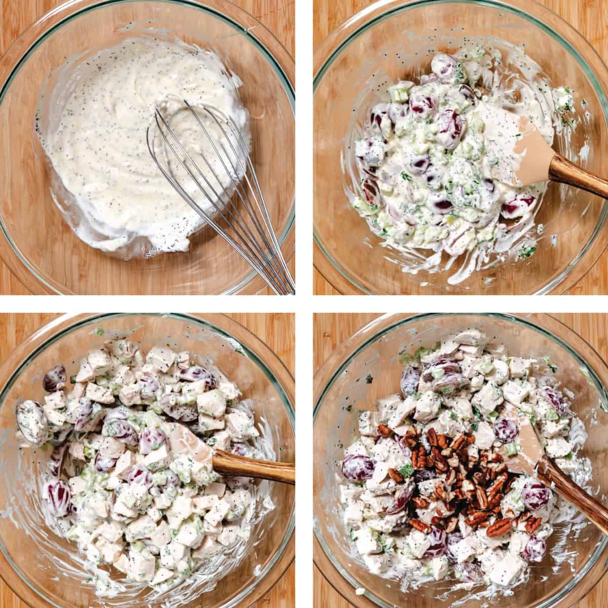 step-by -step instructions for sonoma chicken salad