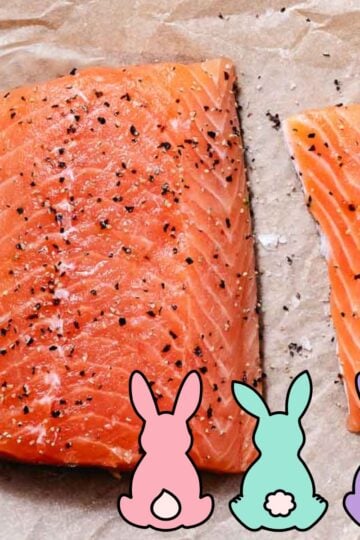 fish recipes for easter, salmon fillet
